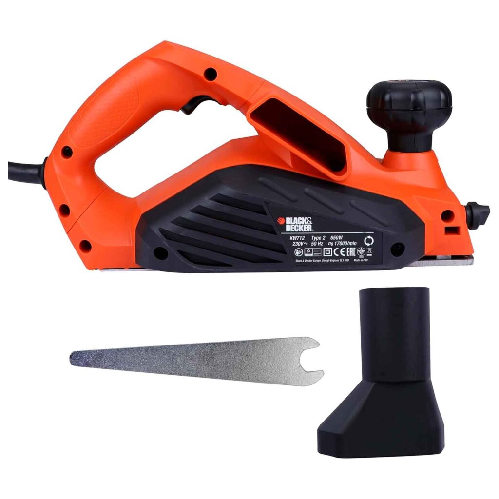 Рубанок сетевой BLACK+DECKER KW712 KW712 - Изображение 12