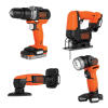 Набор из четырёх инструментов BLACK+DECKER BDCK123S2S BDCK123S2S - Изображение 1