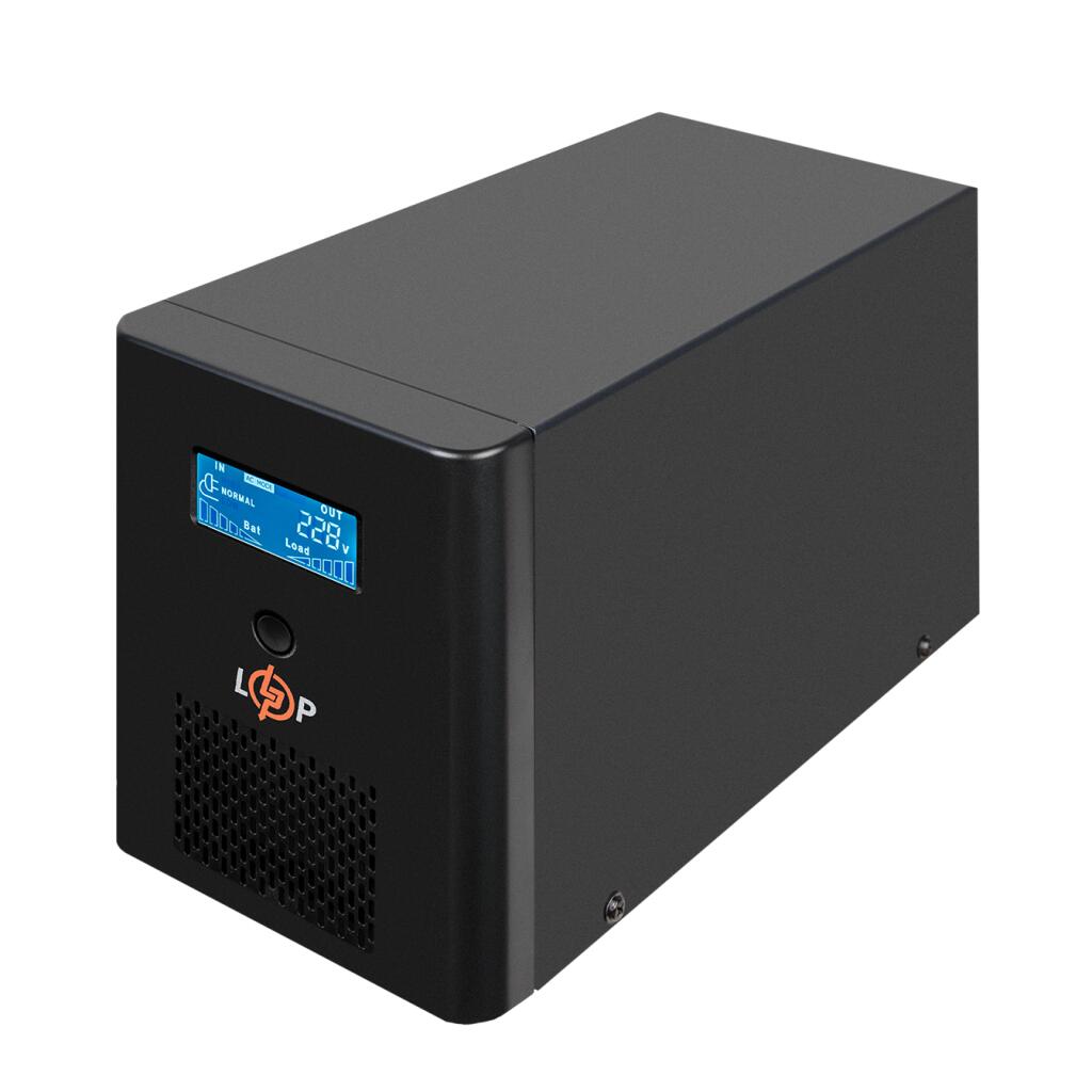 ДБЖ LogicPower LPE-B-PSW-800VA+ (500Вт) 10A з правильною синусоїдою 12V - Зображення 2