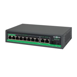 Комутатор мережевий POE GV-018-D-08G+2PG+1SFP