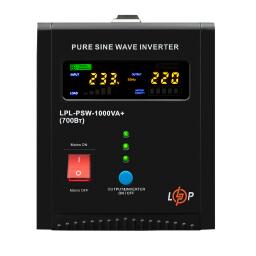 ИБП LP LPL-PSW-1000VA+ (700Вт) 10A/30A с правильной синусоидой 12V