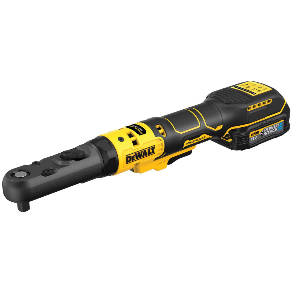 Гайковерт угловой - трещётка аккумуляторный бесщёточный DeWALT DCF510E2G - Изображение 3