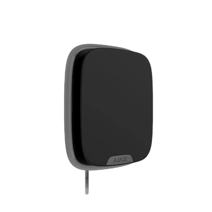 Проводная сирена с креп. для брендированной лицевой панели AJAX StreetSiren DoubleDeck Fibra black - Изображение 2