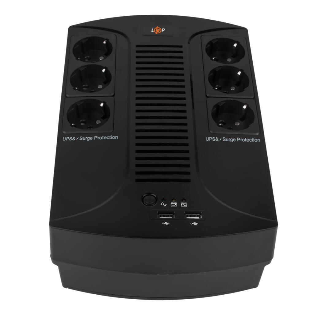 Источник бесперебойного питания (ИБП) LP 650VA-6PS (455Вт) - Изображение 4