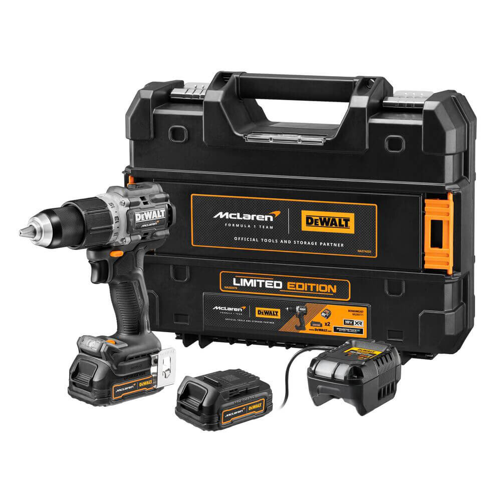 Дрель-шуруповёрт McLaren F1 TEAM LIMITED EDITION DeWALT DCD85ME2GT - Изображение 3