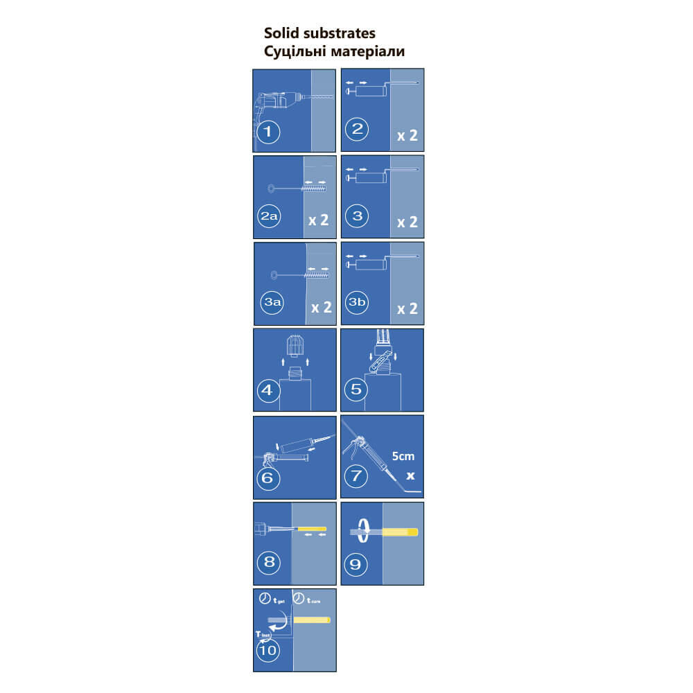 Анкер химический EnerSol ECA-585EPOXY ECA-585EPOXY - Изображение 3