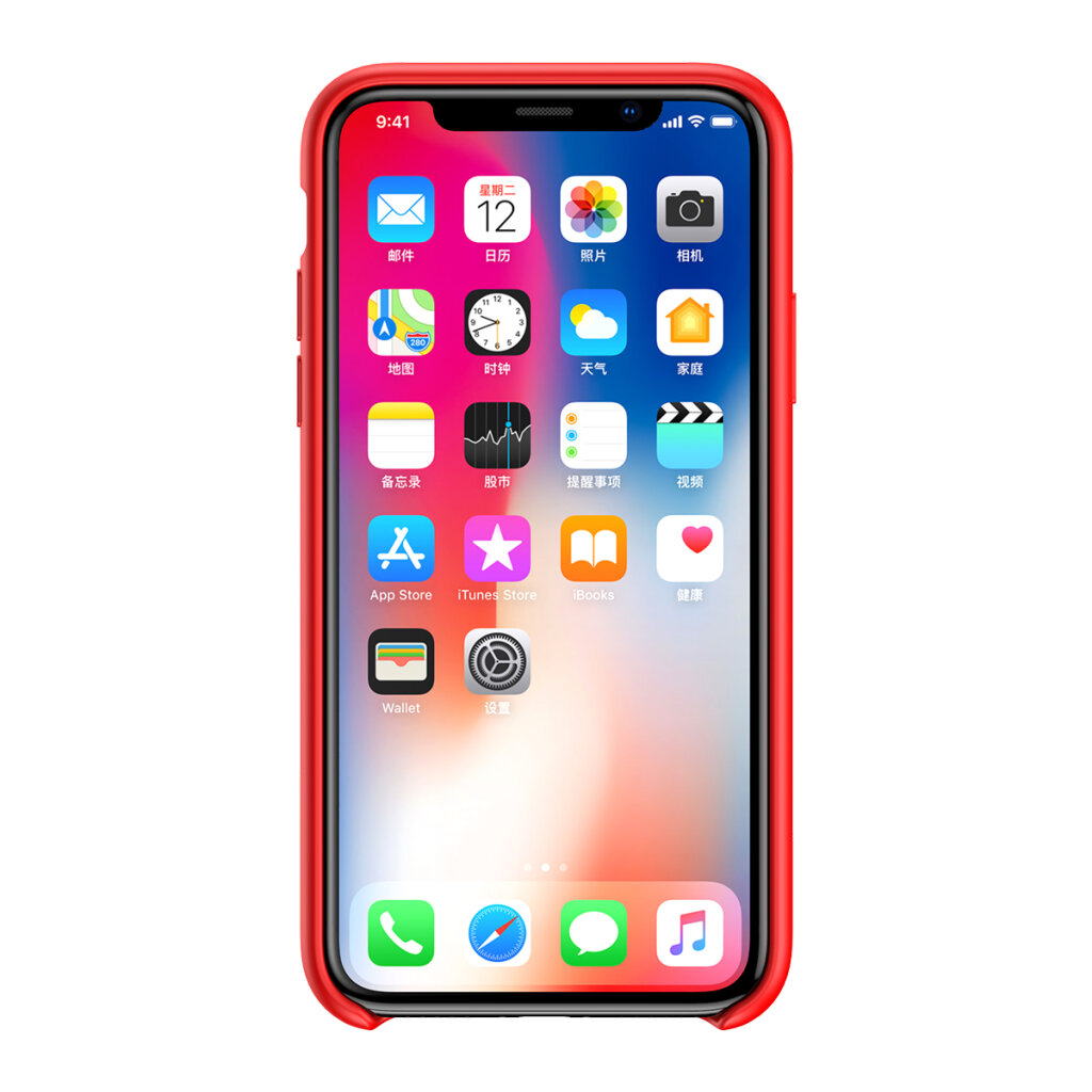 Чехол Baseus для iPhone X/Xs Original LSR Red (WIAPIPHX-SL09) - Изображение 3