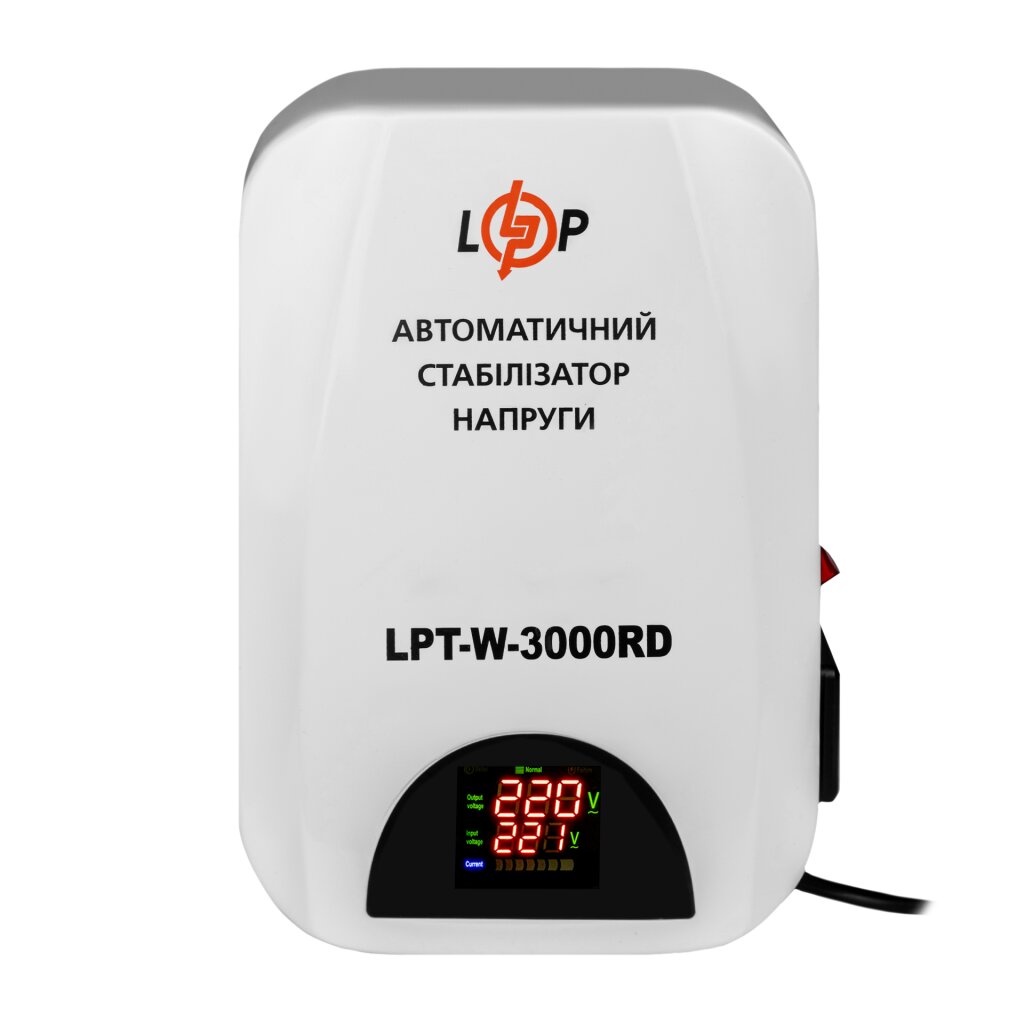 Стабілізатор напруги LPT-W-3000RD (2100Вт) - Изображение 1