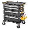 Рабочая станция 5 в 1 (комплект ящиков на тележке) TOUGHSYSTEM 2.0 DXL DeWALT DWST60510-1 - Изображение 4