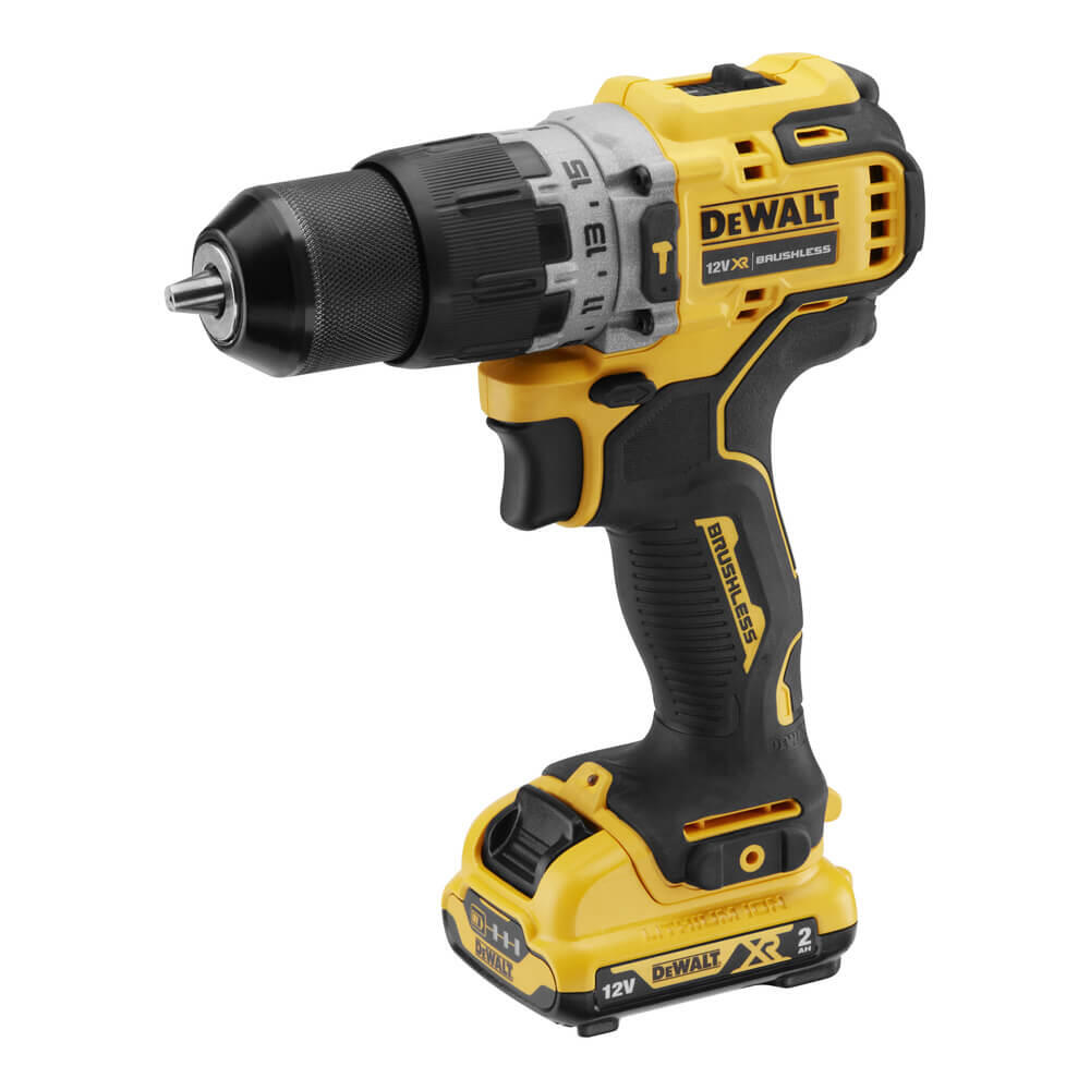 Дрель- аккумуляторная бесщеточная ударная DeWALT DCD706D2 - Изображение 2
