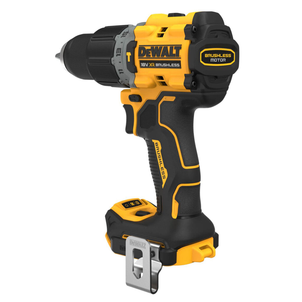 Дрель-шуруповёрт аккумуляторная бесщёточная ударная DeWALT DCD805NT - Изображение 4