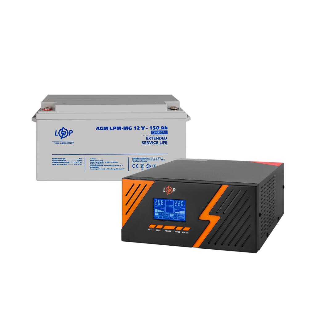 Комплект резервного питания ИБП + мультигелевая батарея (UPS B1500 + АКБ MG 1800Wh) - Изображение 3