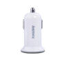 Автомобильное зарядное устройство Remax Mini USBx2 2.4A/1A White - Изображение 1