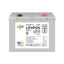 Аккумулятор LP LiFePO4 12,8V - 314 Ah (4019Wh) (BMS 200A/100А) Метал Smart BT