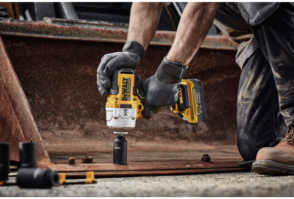 Гайковерт ударный аккумуляторный бесщёточный DeWALT DCF961H2T - Изображение 7