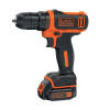 Дрель-шуруповерт аккумуляторная BLACK+DECKER BDCDD12B - Изображение 1
