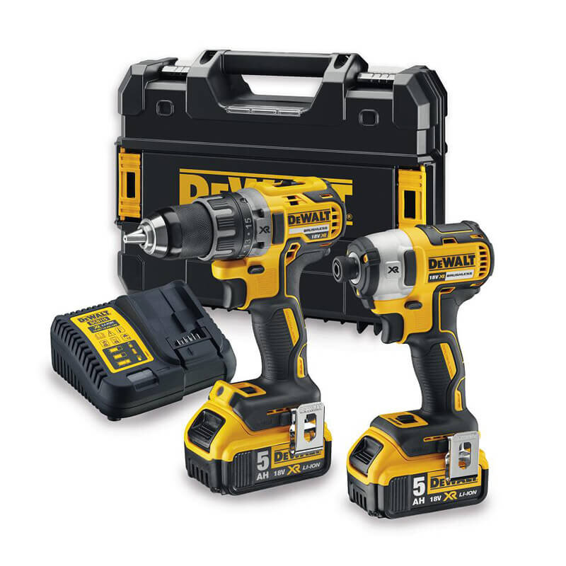 Набір з двох інструментів безщіткових DeWALT DCK DCK268P2T - Изображение 1