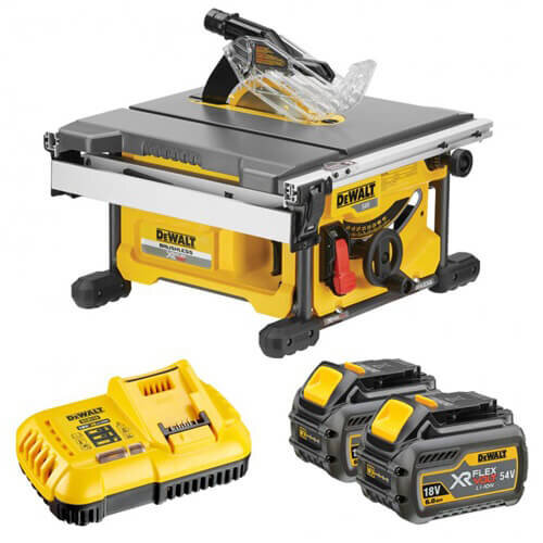 Пила настольная-циркулярная аккумуляторная бесщёточная DeWALT DCS7485T2 DCS7485T2 - Изображение 1