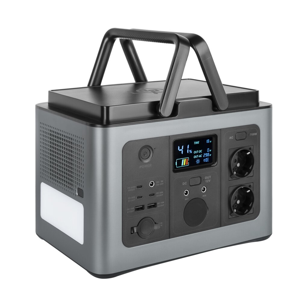 Многофункциональная портативная зарядная станция LP CHARGER MPPT 700 Pro (700W, 614Wh) - Изображение 2