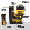 Уровень лазерный линейный DeWALT DCLE34035D1 - Изображение 6