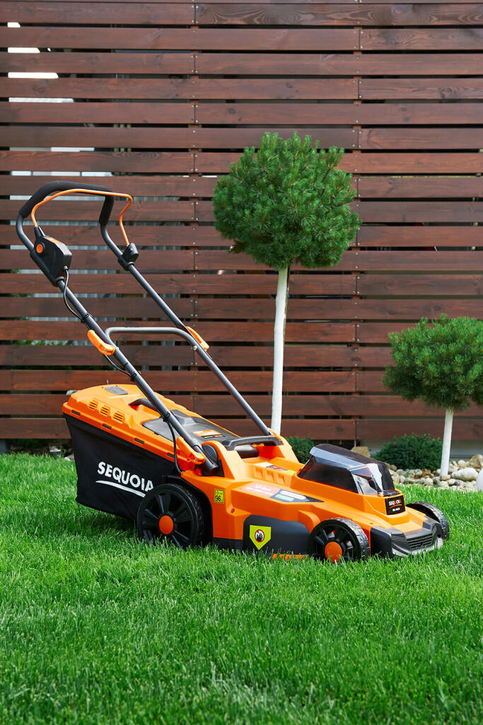 Газонокосилка аккумуляторная SEQUOIA SBL4037B-E2W - Изображение 13