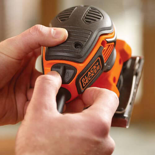 Шліфмашина вібраційна мережева BLACK+DECKER KA45 KA450 - Зображення 3