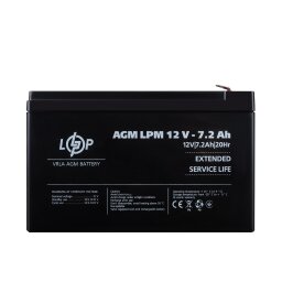 Аккумулятор AGM LPM 12V - 7.2 Ah