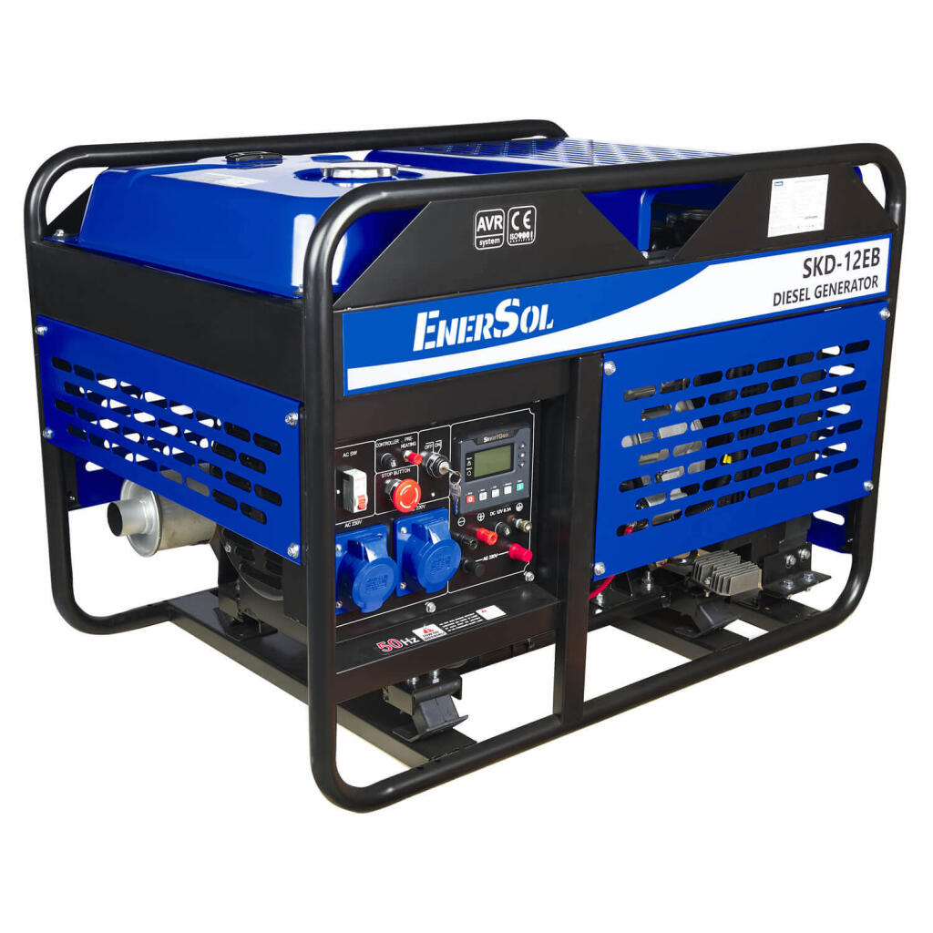 Генератор дизельный EnerSol SKD-12EB SKD-12EB - Изображение 2