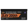 Аккумулятор LP LiFePO4 24V (25,6V) - 200 Ah (5120Wh) (Smart BMS 100А) с BT пластик - Изображение 2