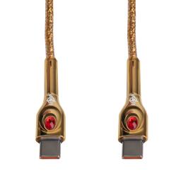 Кабель (шнур) LP USB Type-C to USB Type-C 5A 65W с быстрой зарядкой (QC) 1м C651MС