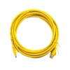 Патч-корд литий UTP RJ45 кат. 5Е 1 м (жовтий) - Зображення 1