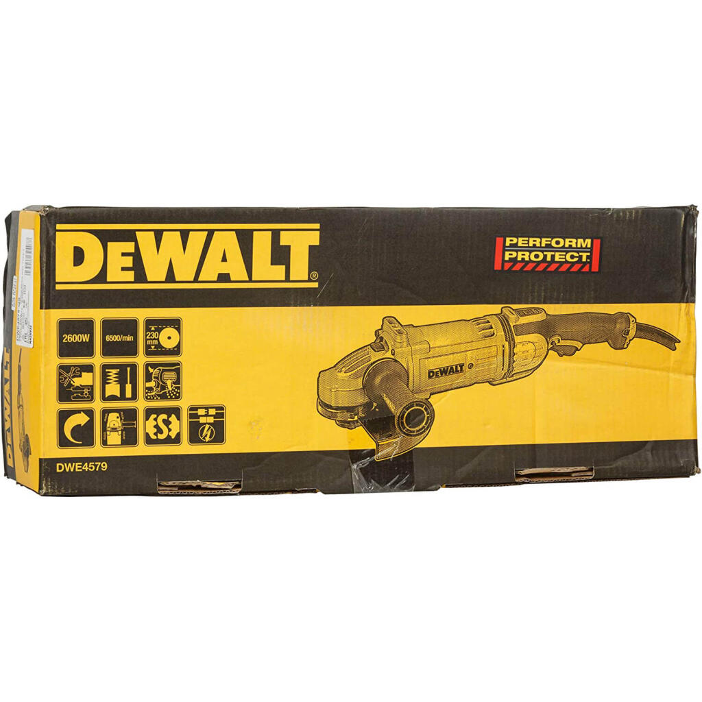 Шлифмашина угловая - болгарка сетевая DeWALT DWE4579 DWE4579 - Изображение 11
