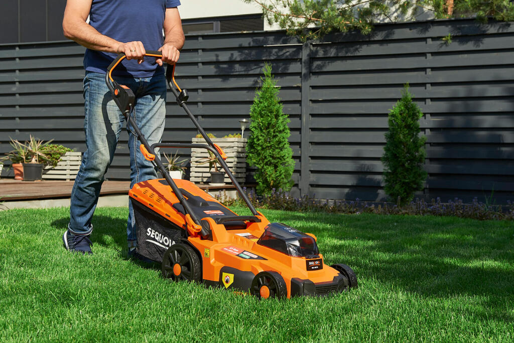 Газонокосилка аккумуляторная SEQUOIA SBL4037B-E2W - Изображение 16