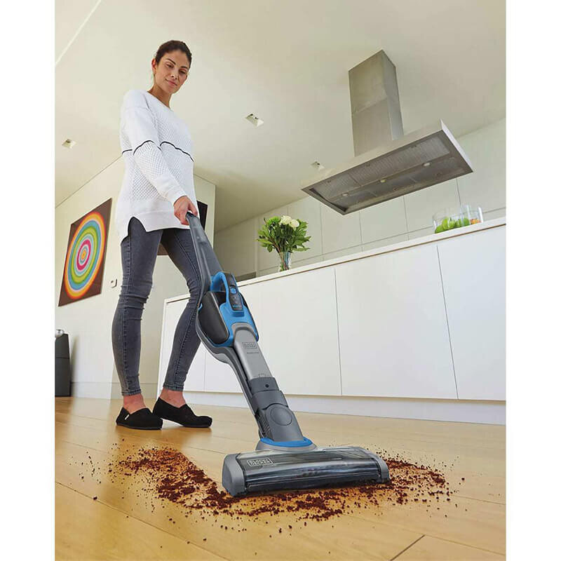 Пылесос аккумуляторний (электровеник) BLACK+DECKER SVJ520BFS SVJ520BFS - Изображение 7