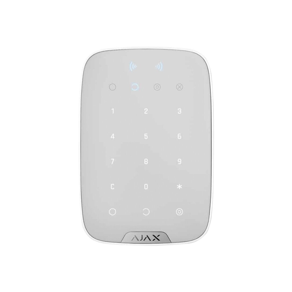 Беспроводная сенсорная клавиатура AJAX KeyPad Combi (white) - Изображение 3