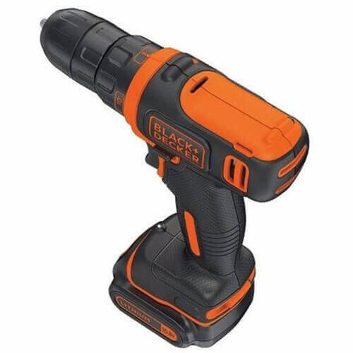 Дрель-шуруповерт аккумуляторная BLACK+DECKER BDCDD12K - Изображение 2