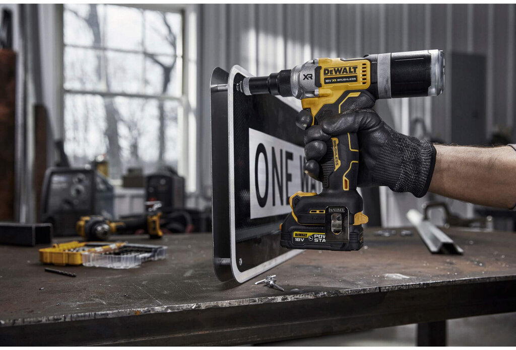 Заклепочник акумуляторний безщітковий DeWALT DCF DCF414NT - Изображение 8