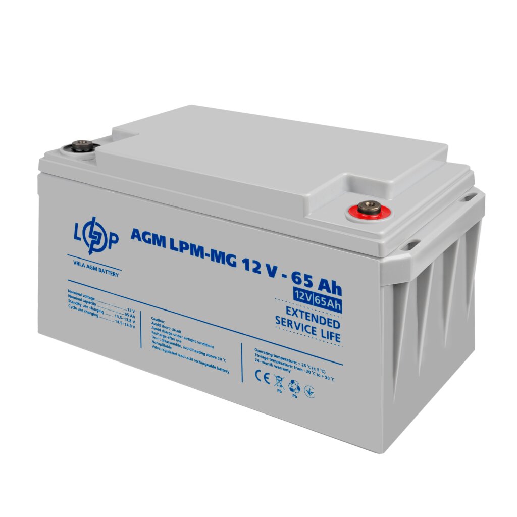 Аккумулятор мультигелевый LPM-MG 12V - 65 Ah - Изображение 4