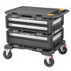 Рабочая станция 4 в 1 (комплект ящиков на тележке) TOUGHSYSTEM 2.0 DXL DeWALT DWST60520-1 - Изображение 1