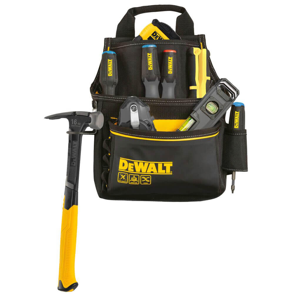 Профессиональная сумка для инструмента с поясом и скобой для молотка DeWALT DWST40101-1 DWST40101-1 - Изображение 3