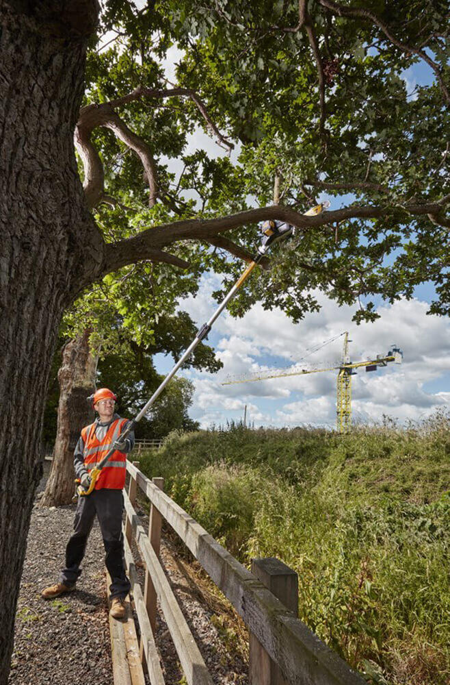 Высоторез аккумуляторный бесщёточный со штангой DeWALT DCMPS567N DCMPS567N - Изображение 5