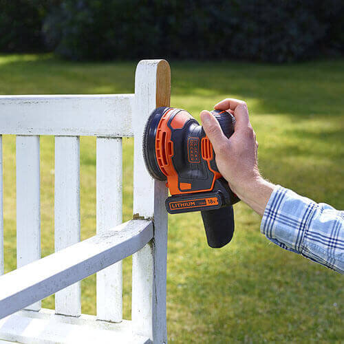 Шлифмашина эксцентриковая аккумуляторная BLACK+DECKER BDCROS18 BDCROS18 - Изображение 5