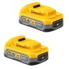 Набор аккумуляторных батарей PowerStack DeWALT DCBP318S2 - Изображение 1
