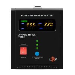 ИБП LogicPower LPY-PSW-1000VA+ (700Вт) 10A/20A с правильной синусоидой 12V