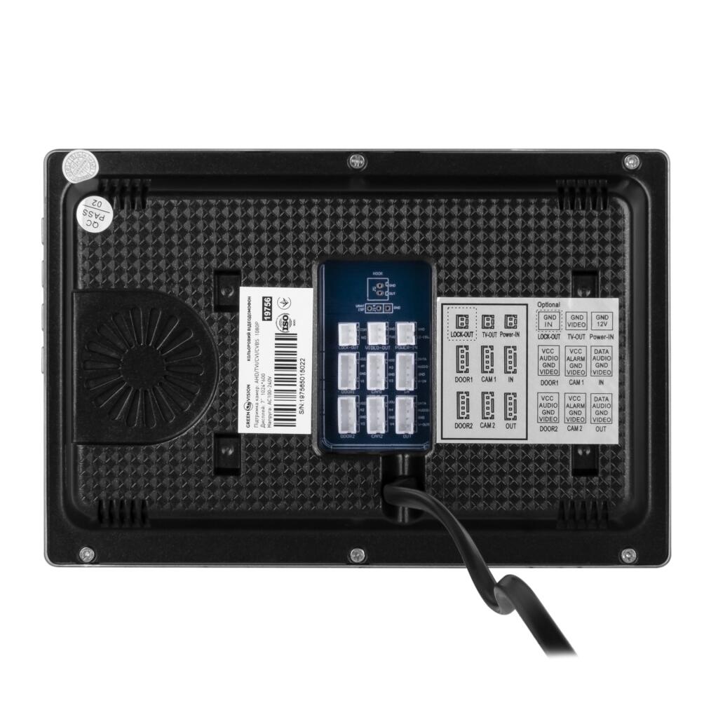 Кольоровий AHD відеодомофон GV-058-AHD-M-VD7SD Grey - Зображення 3