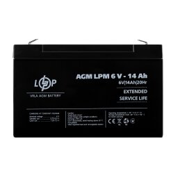 Аккумулятор AGM LPM 6V - 14 Ah