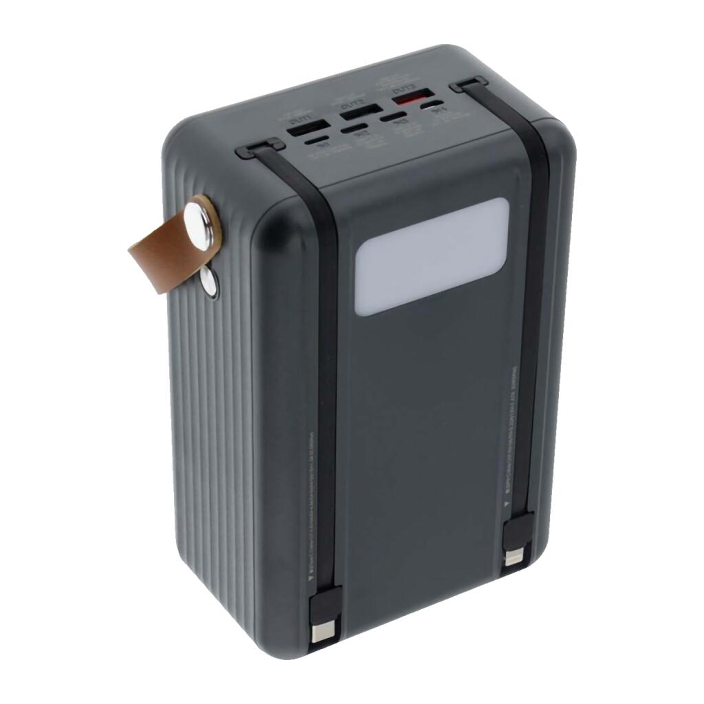 Внешний аккумулятор Remax Lesu II PD 20W + QC 22.5W 80000mAh Серый (RPP-566) - Изображение 2