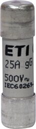 Запобіжник ETI CH10x38 gG 25A 500V (2651021)