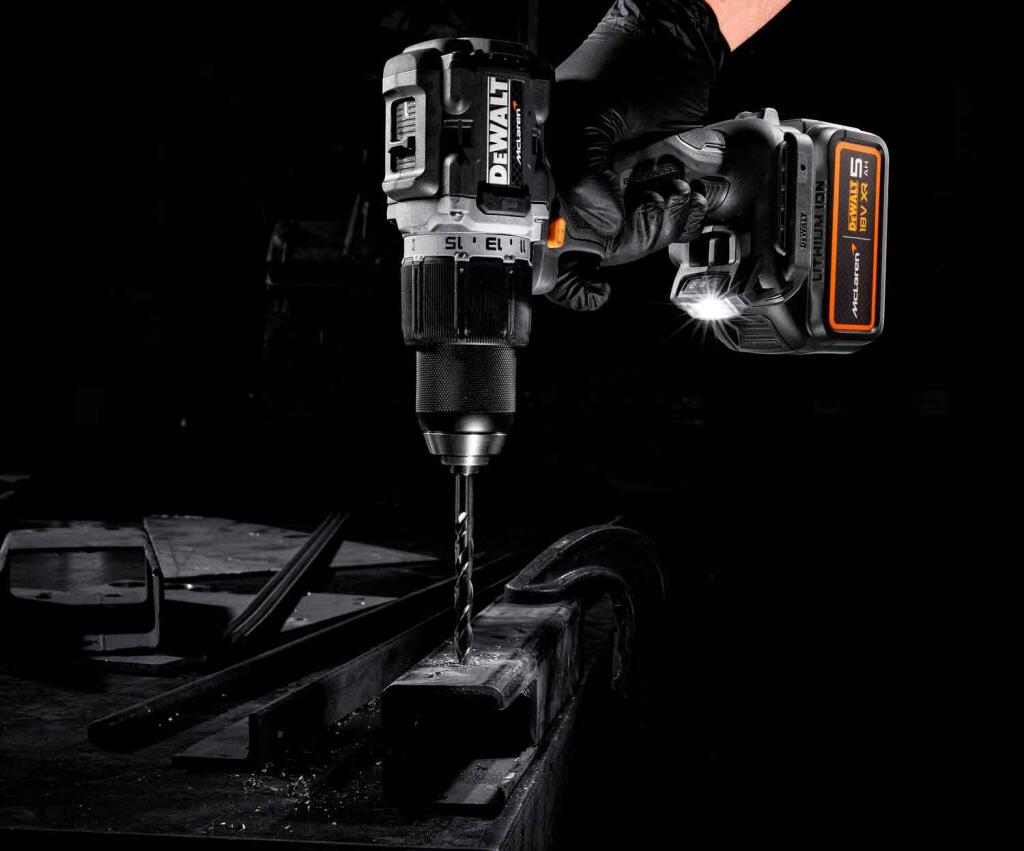 Набор из двух инструментов аккумуляторных бесщеточных McLaren F1 TEAM LIMITED EDITION DeWALT DCK200MP2T - Изображение 16