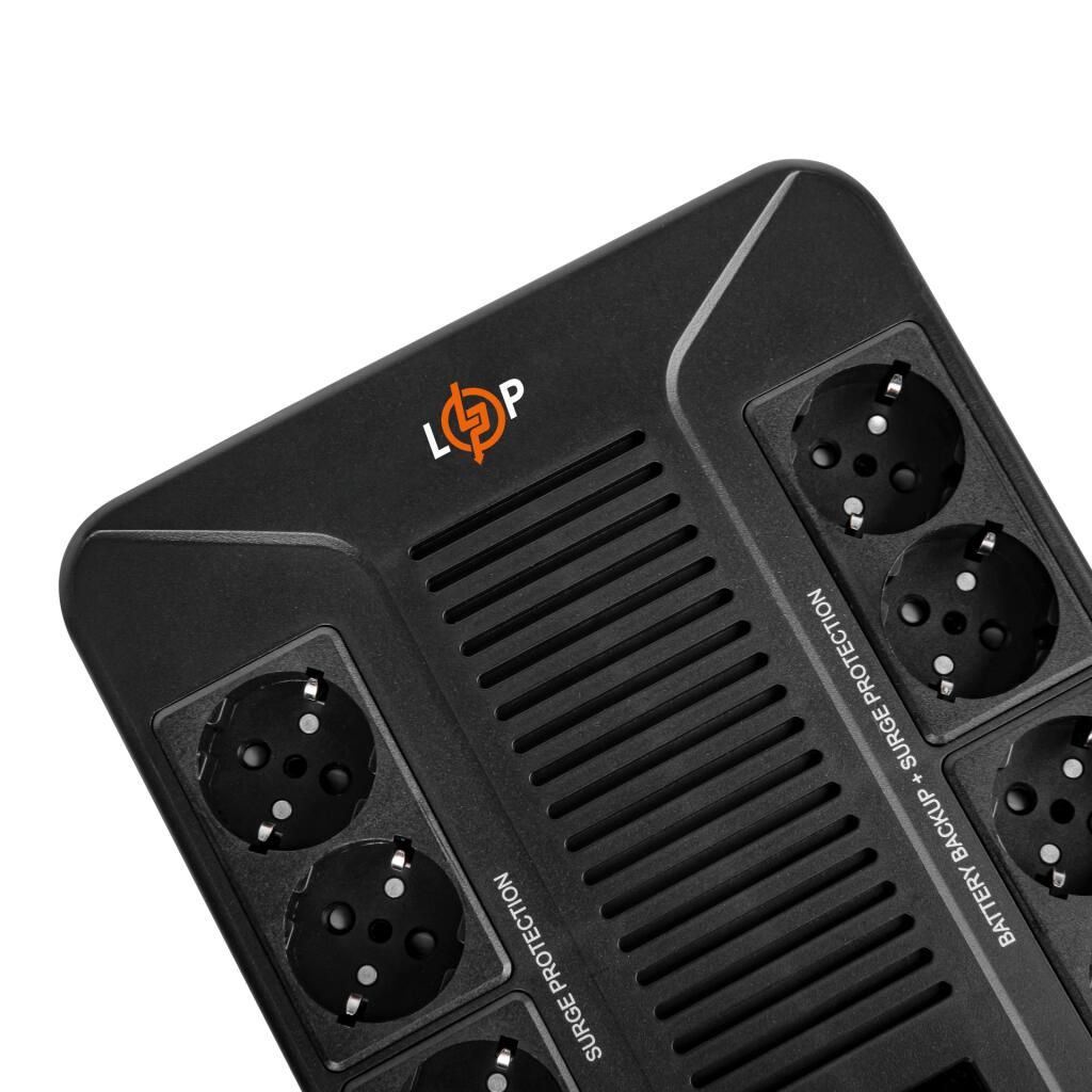 Джерело безперебійного живлення (ДБЖ) LP-UL600VA-8PS (360Вт) - Зображення 3